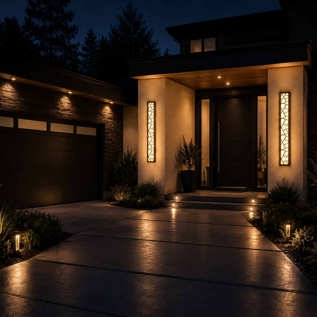 Waterproof LED Wall Light, Modern Outdoor Wall Sconce for Garden & Patio | Valeon