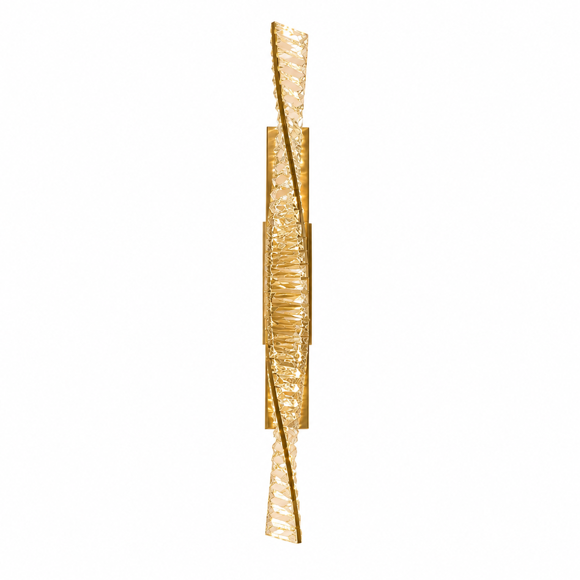 Crystal LED Wall Light, Modern Dimmable Wall Sconce for Bedroom & Living Room | Elvaris