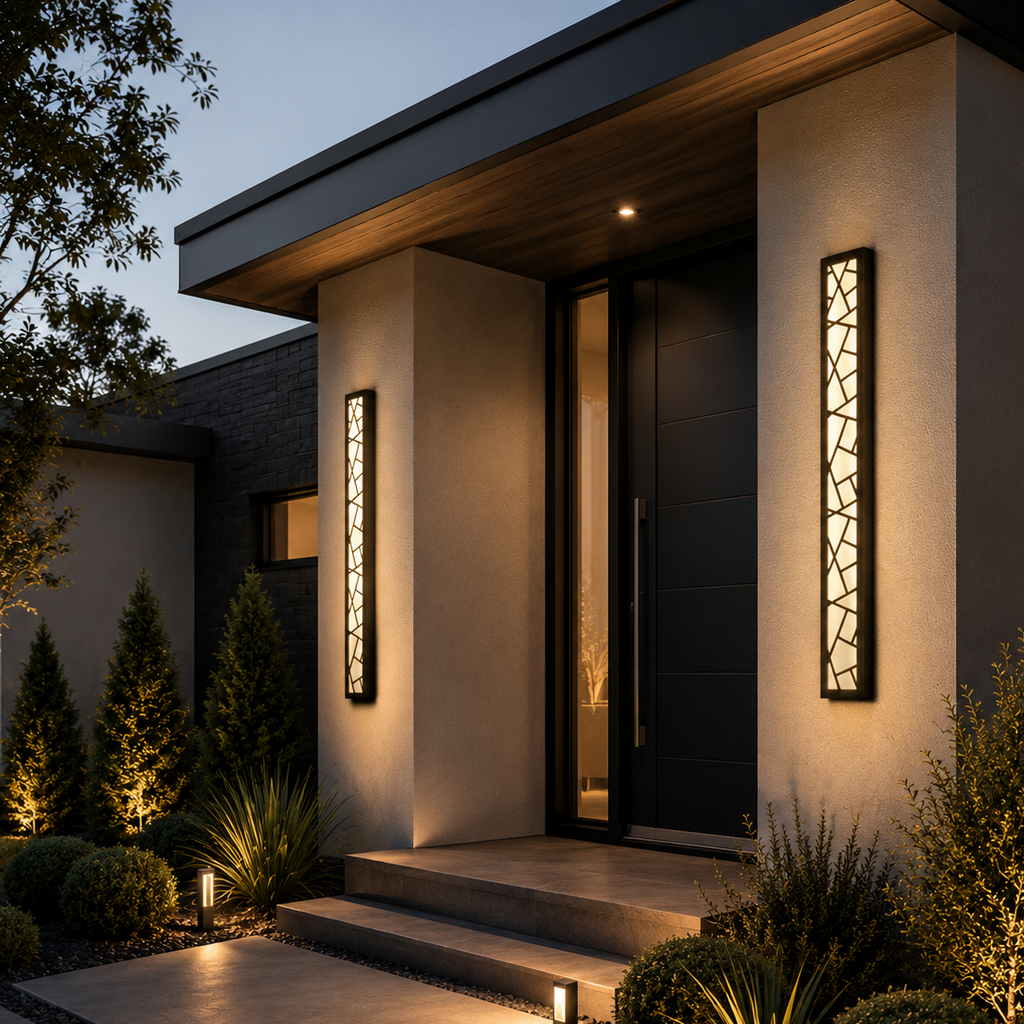 Waterproof LED Wall Light, Modern Outdoor Wall Sconce for Garden & Patio | Valeon