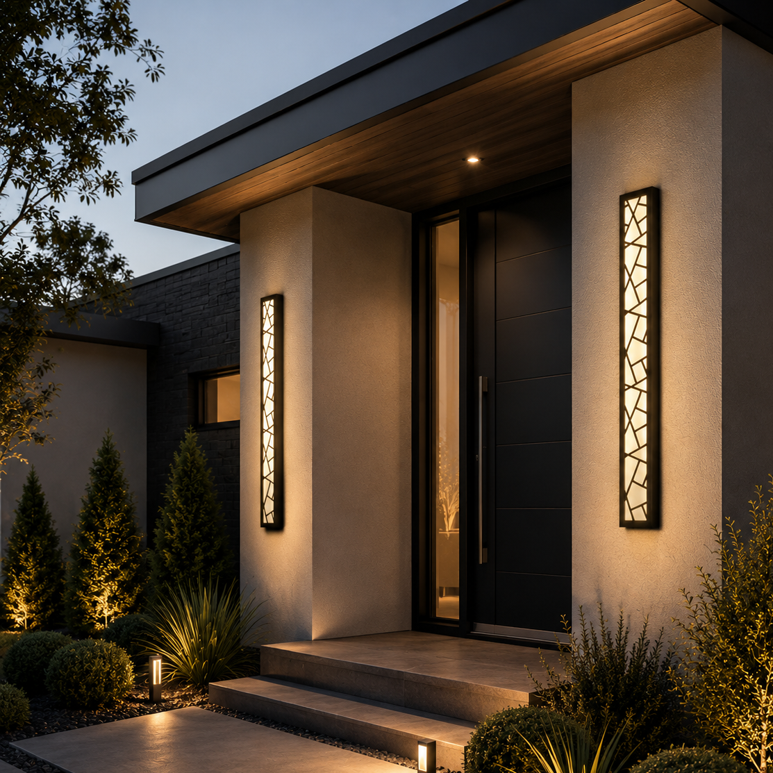 Waterproof LED Wall Light, Modern Outdoor Wall Sconce for Garden & Patio | Valeon