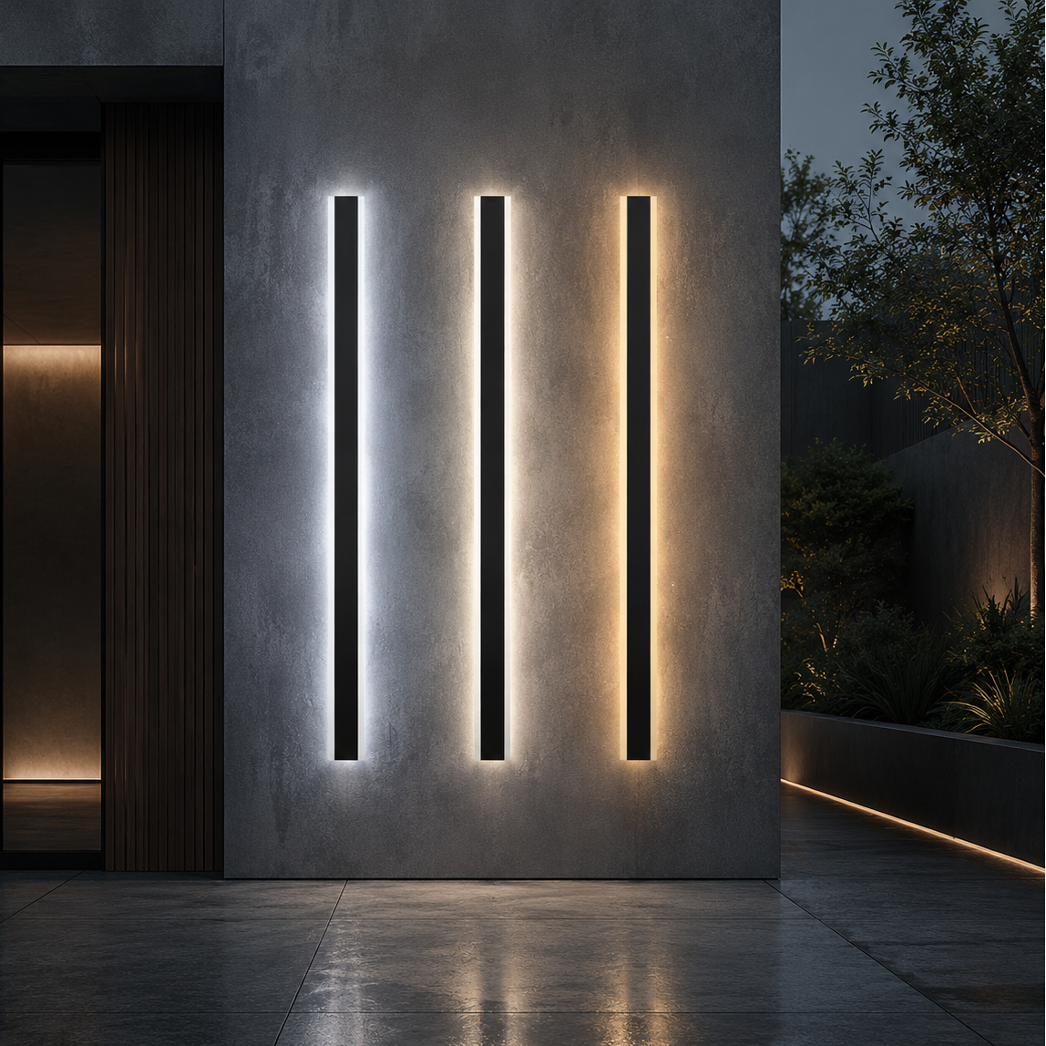 Waterproof LED Wall Light, Modern Outdoor Wall Sconce for Patio, Porch & Garden | Namez