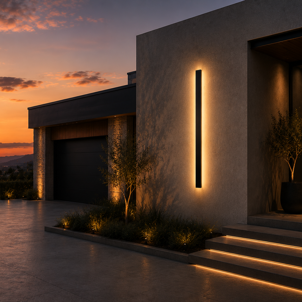 Waterproof LED Wall Light, Modern Outdoor Wall Sconce for Patio, Porch & Garden | Namez