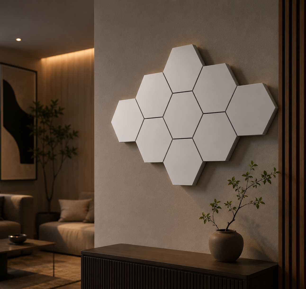 LED Wall Light, Modern Indoor Wall Sconce for Living Room & Bedroom | Orvex