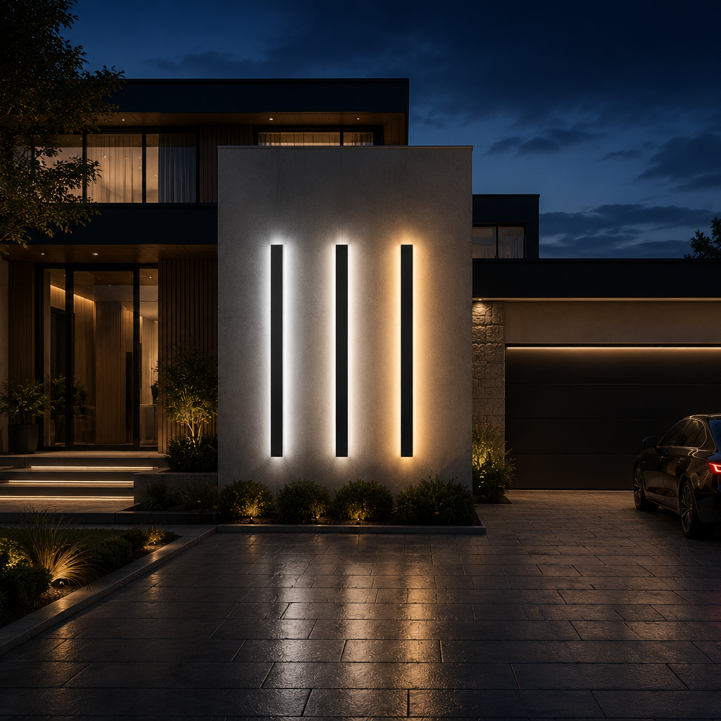 Waterproof LED Wall Light, Modern Outdoor Wall Sconce for Patio, Porch & Garden | Namez