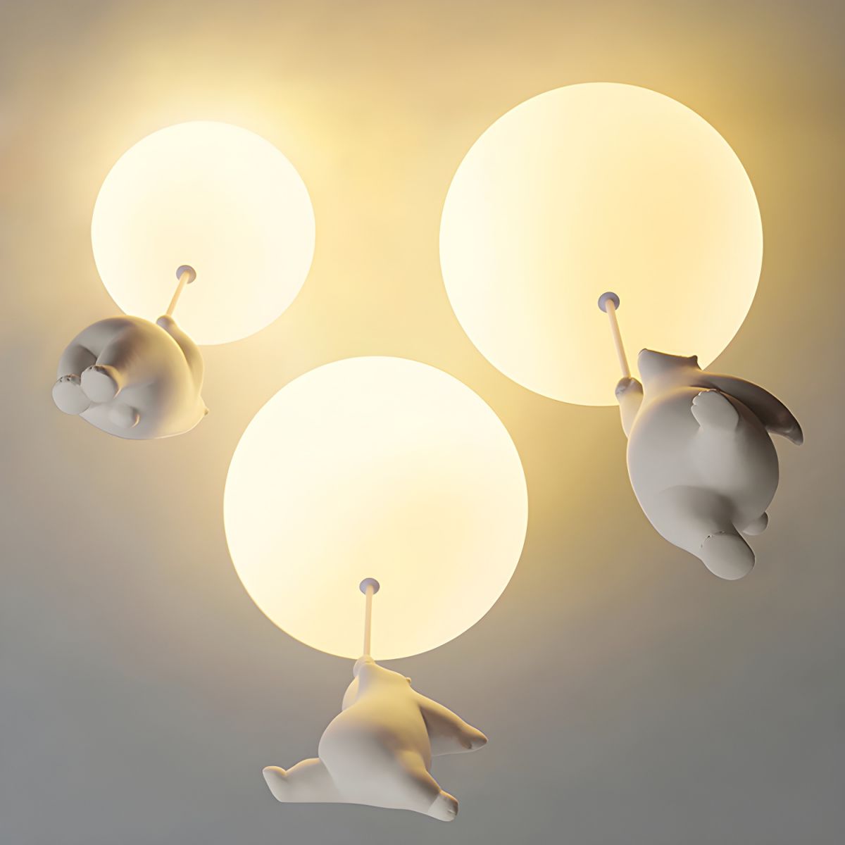 Acrylic Ball Ceiling Light for Kids Room | Norser
