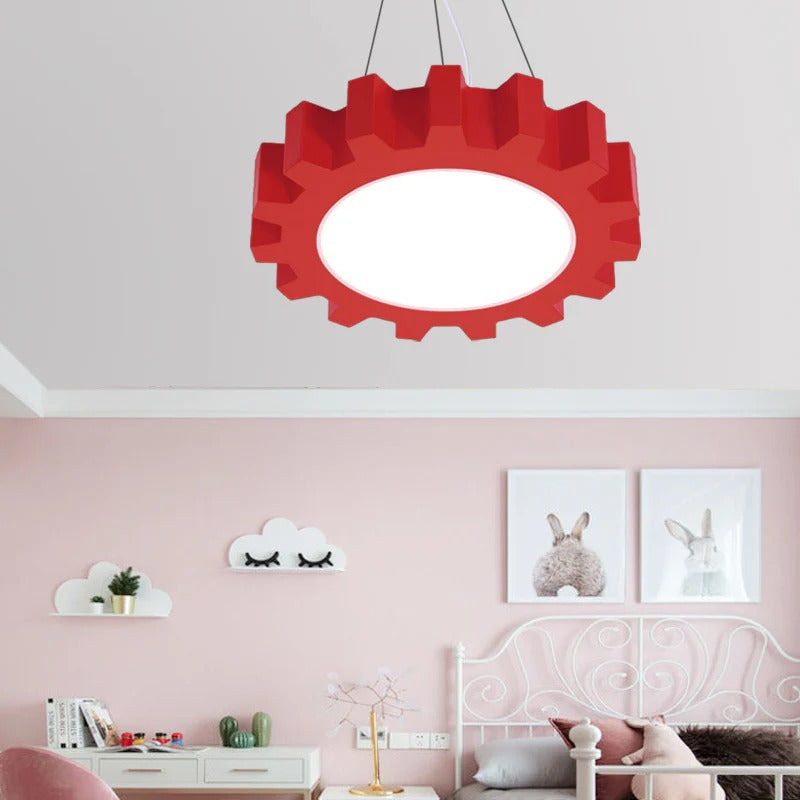 Acrylic Candy Colour LED Pendant Light for Kids Room | Lumivera