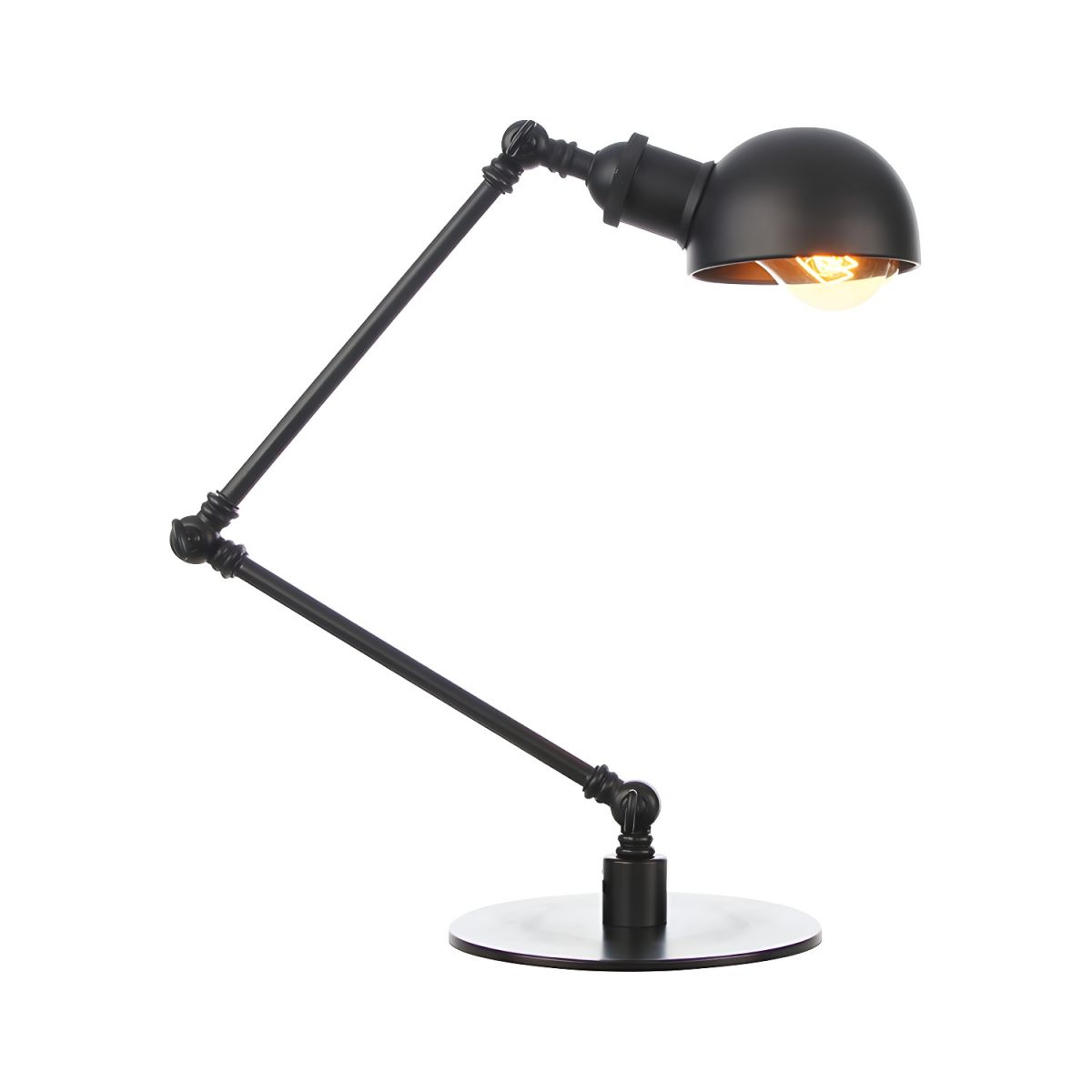 Adjustable Arm Table Lamp Retro Industrial Style | Sevira