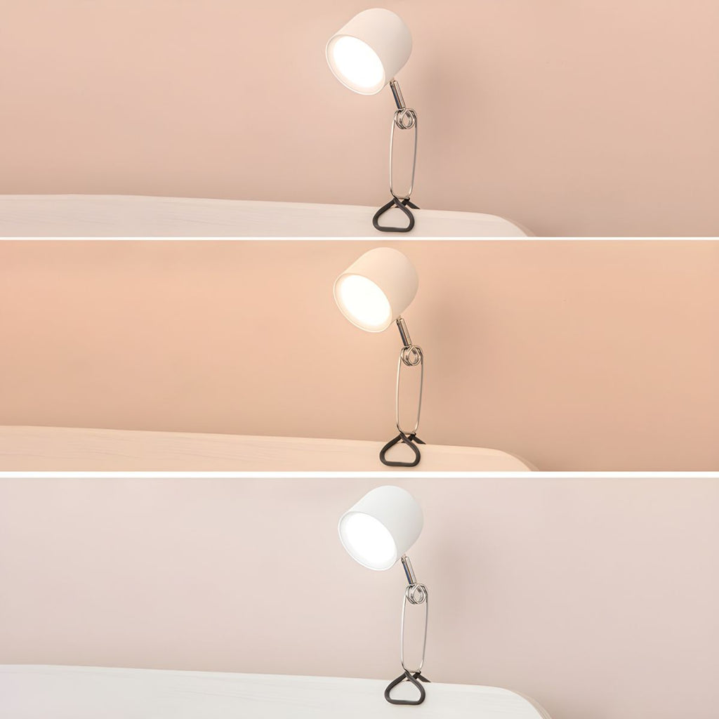 Adjustable Clip Table Lamp Modern Metal Design | Lomirad
