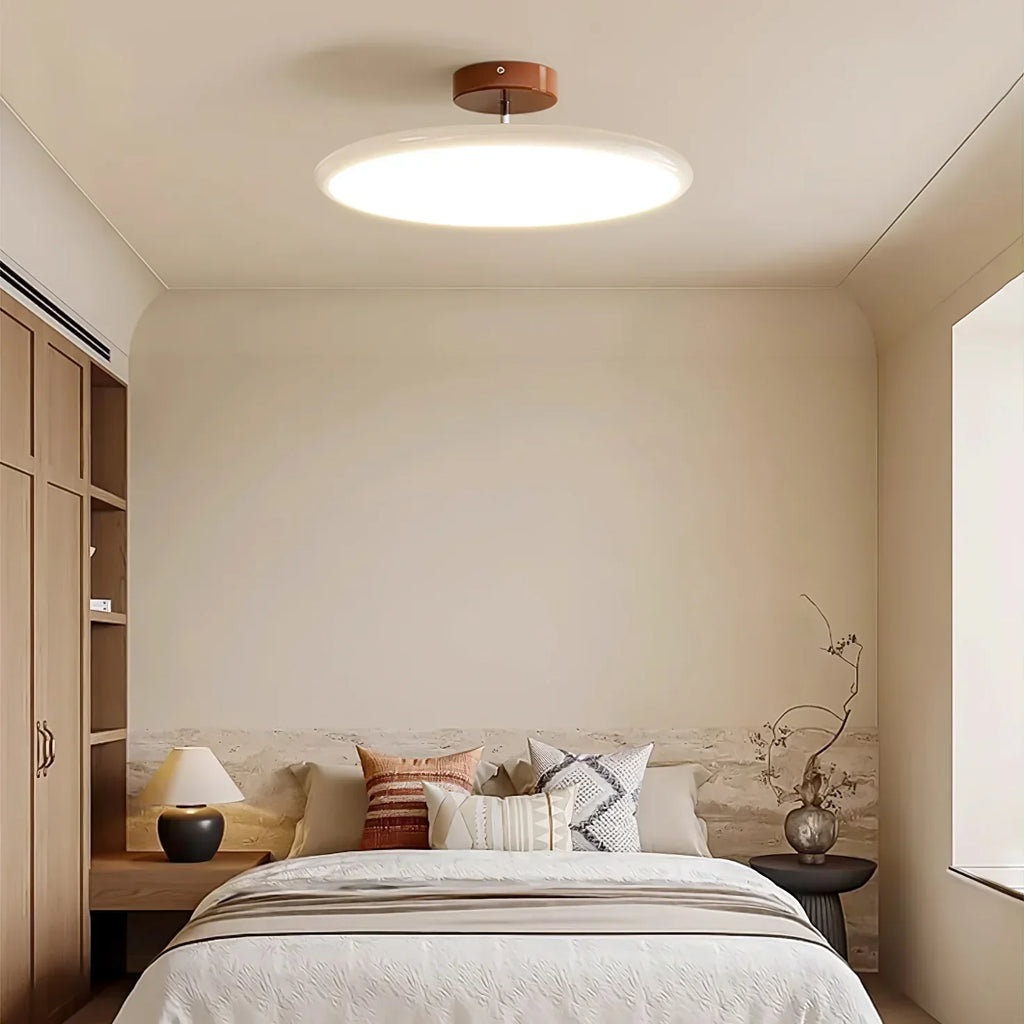 Adjustable LED Ceiling Light with Round Shade | Aurvex