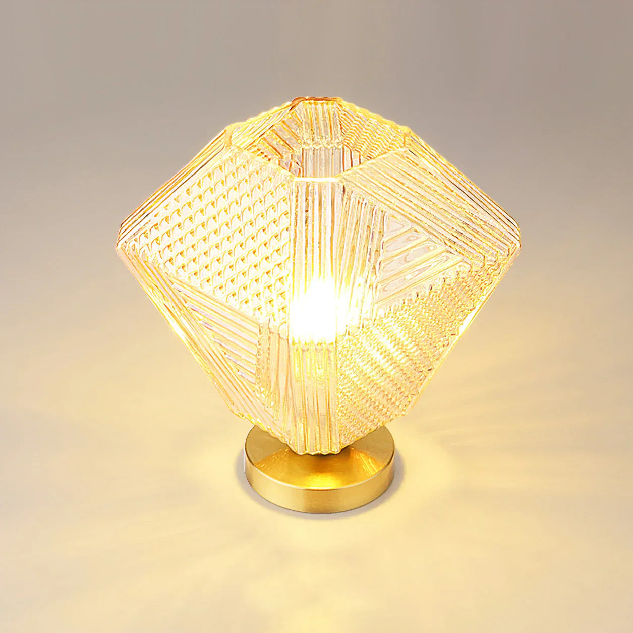 Art Deco Brass Glass Ceiling Light Fixture | Norvaxi