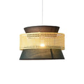 Bamboo Pendant Light Oriental Hanging Shade Design | Levunta