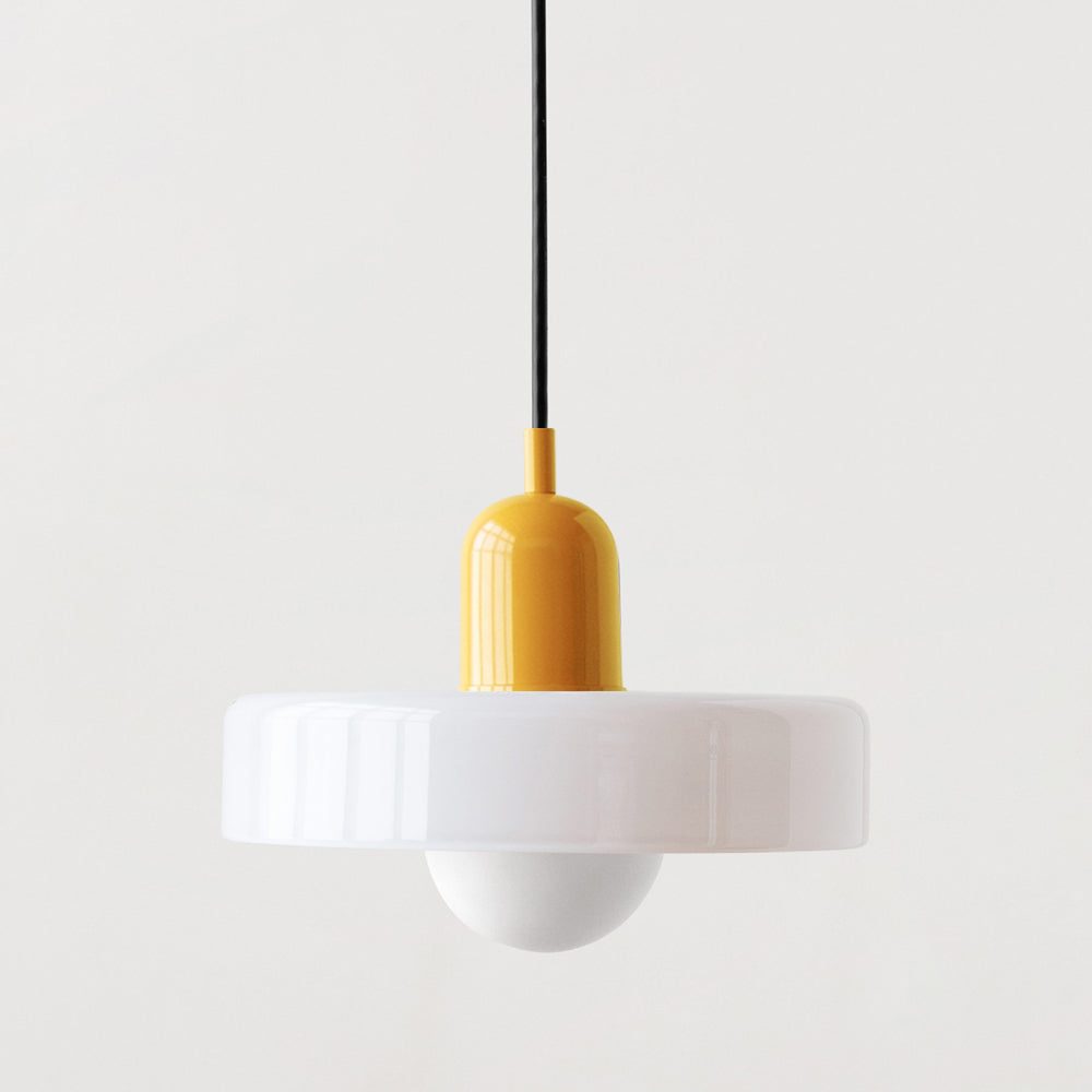 Bauhaus Colored Glass Pendant Lamp | Kitchen Pendant Lighting
