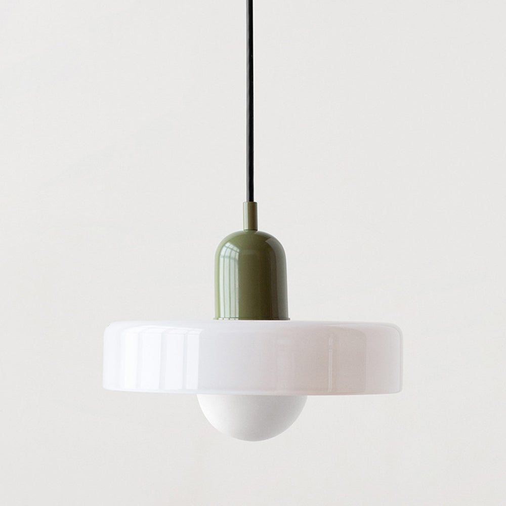Bauhaus Colored Glass Pendant Lamp | Kitchen Pendant Lighting