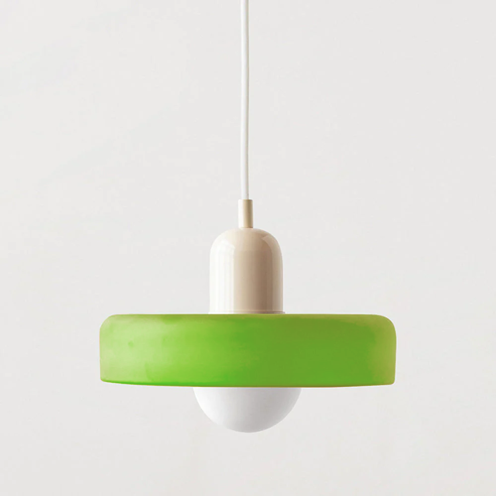 Bauhaus Colored Glass Pendant Lamp | Kitchen Pendant Lighting