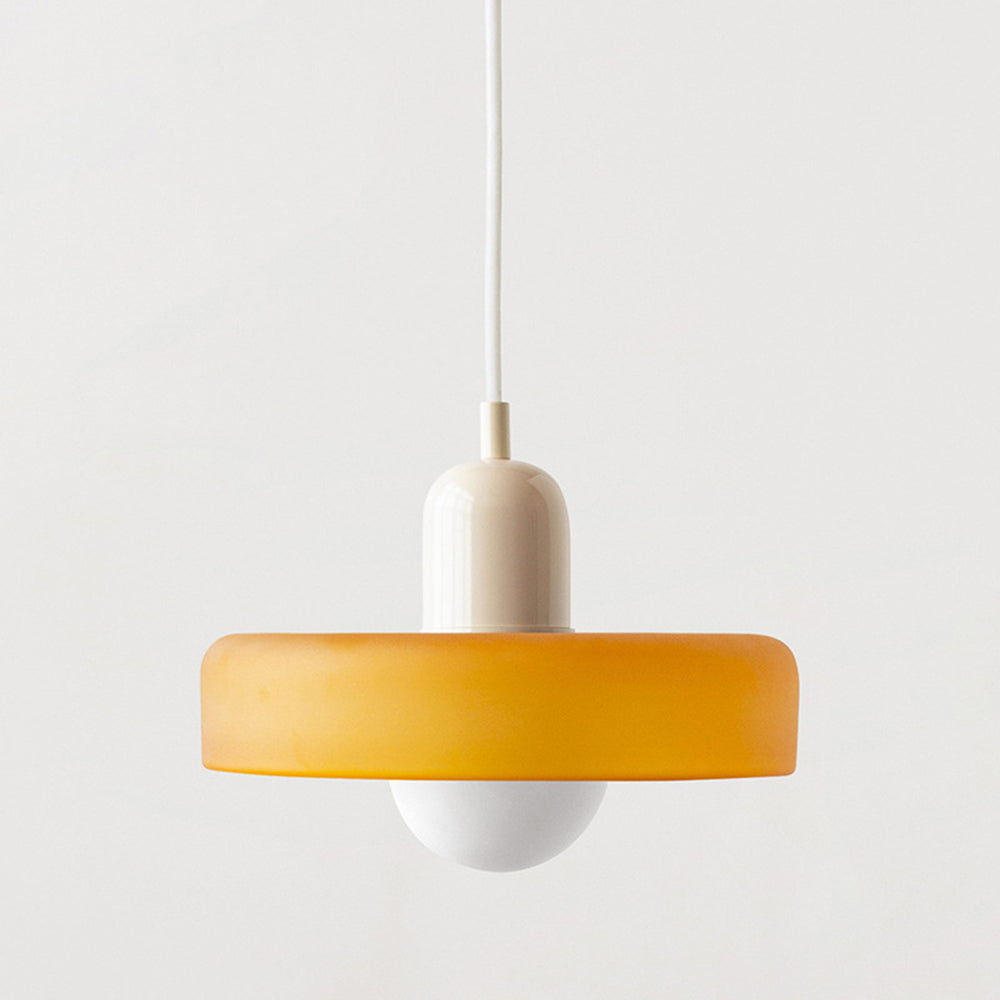 Bauhaus Colored Glass Pendant Lamp | Kitchen Pendant Lighting