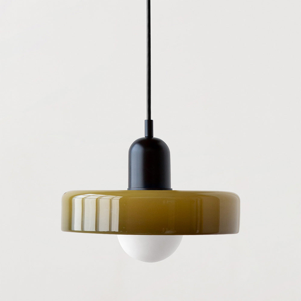 Bauhaus Colored Glass Pendant Lamp | Kitchen Pendant Lighting