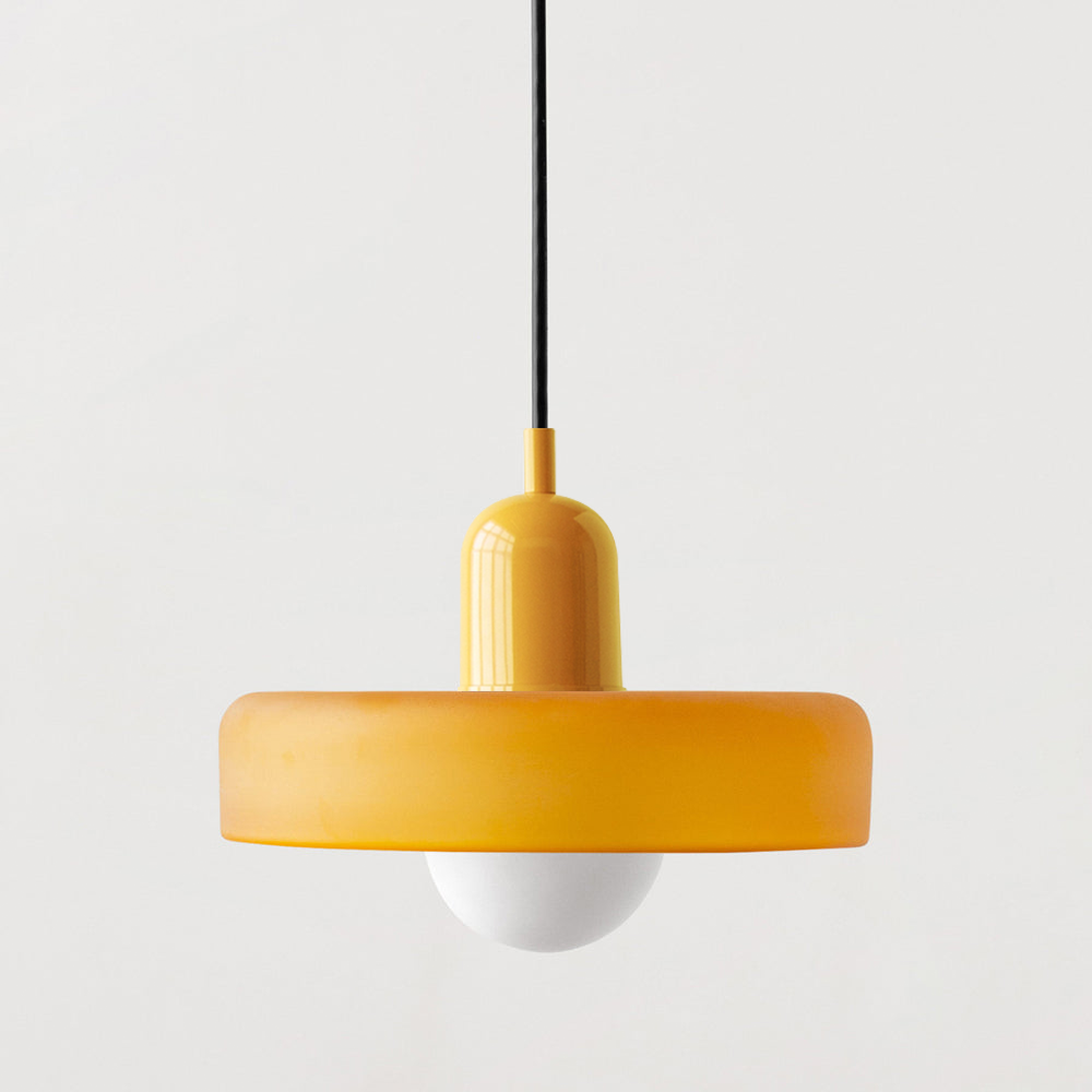 Bauhaus Colored Glass Pendant Lamp | Kitchen Pendant Lighting