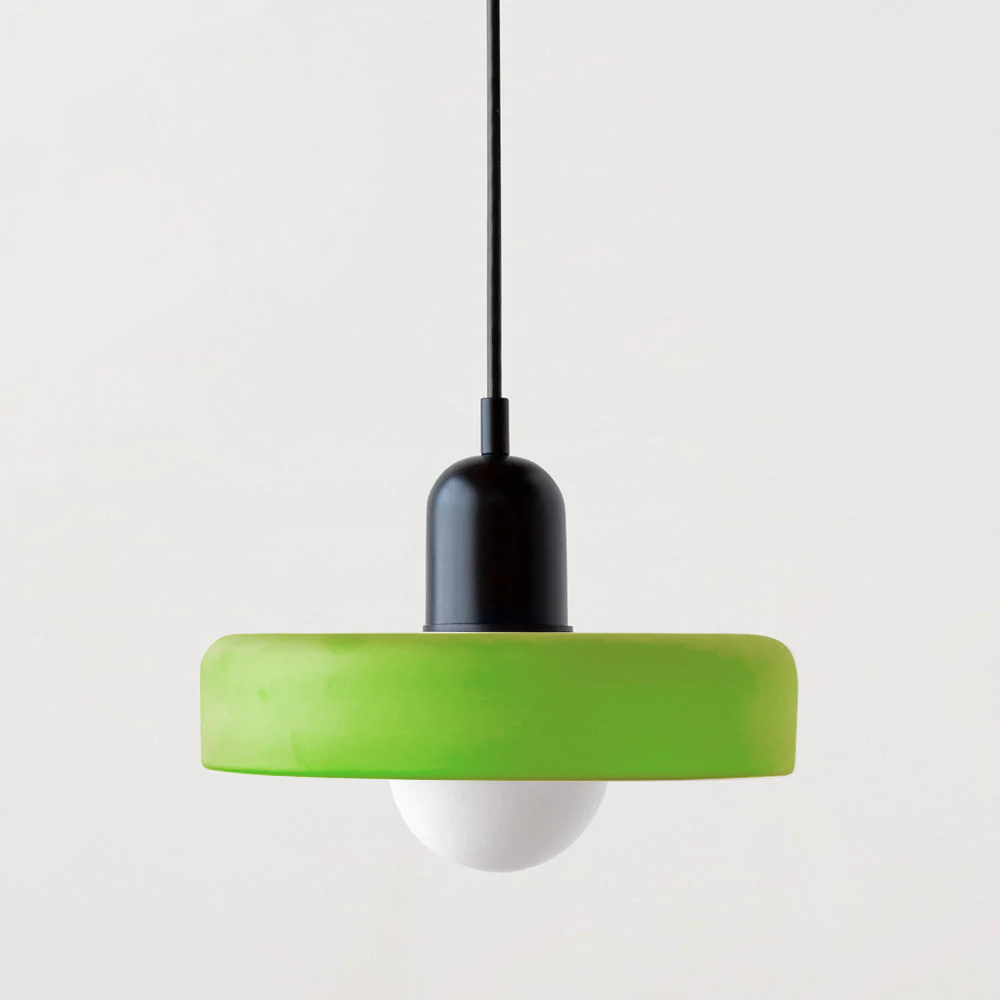 Bauhaus Colored Glass Pendant Lamp | Kitchen Pendant Lighting