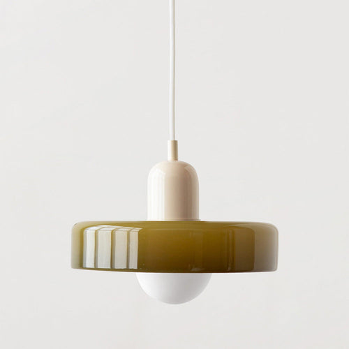 Bauhaus Colored Glass Pendant Lamp | Kitchen Pendant Lighting