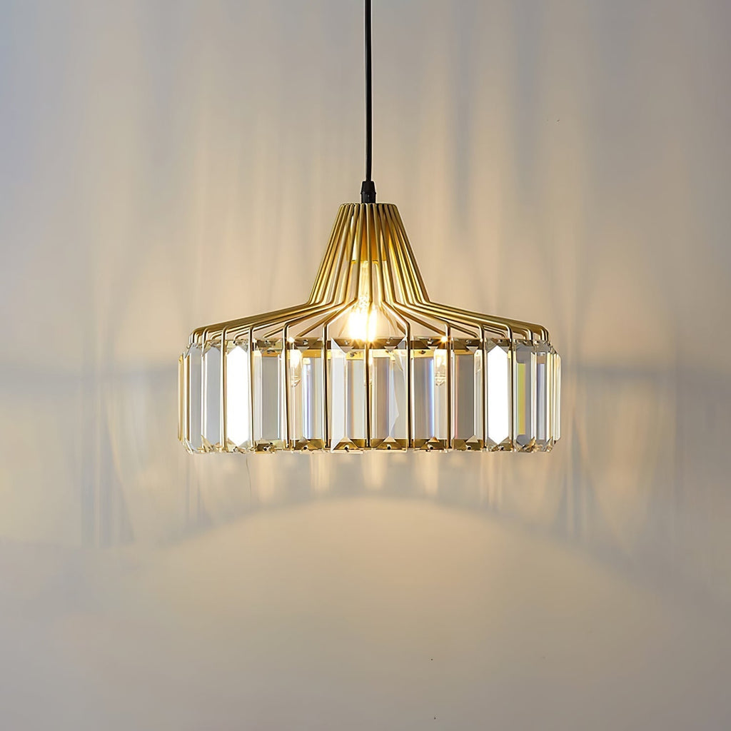 Black Crystal Nordic Style Pendant Light | Urelix