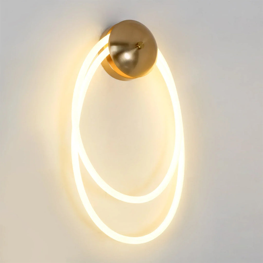 Braided Silicone Rope Wall Light for Modern Rooms | Raynora