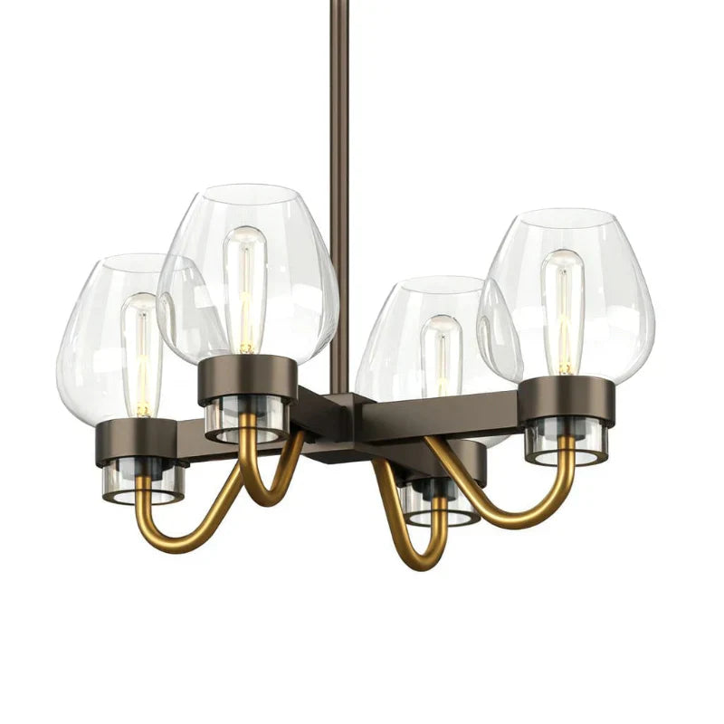 Brass Frame Chandelier for Contemporary Interiors | Lumiraq