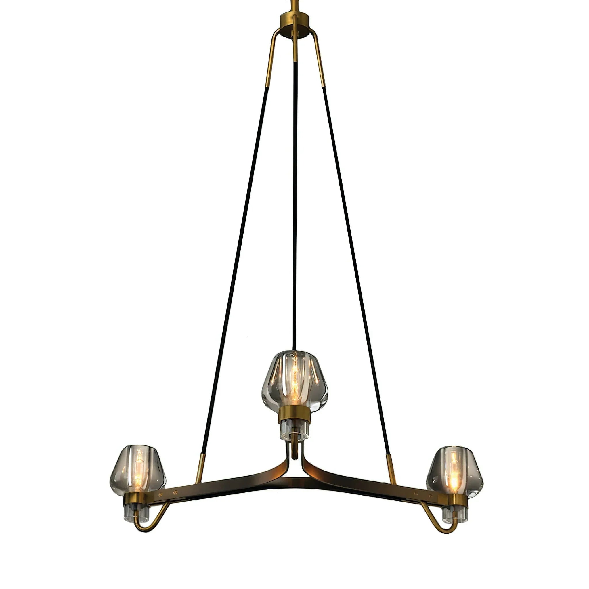 Brass Frame Chandelier for Contemporary Interiors | Lumiraq