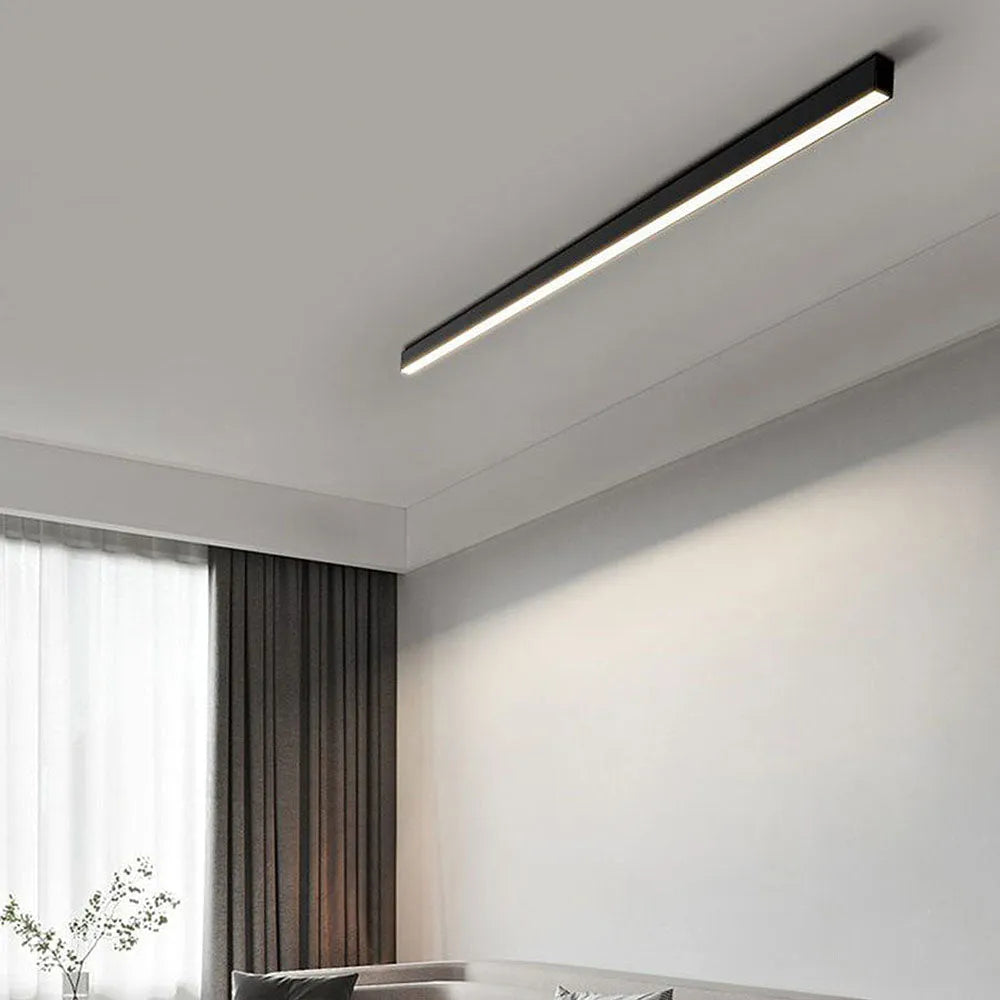Ceiling LED Linear Light Minimalist Modern Style | Lumise