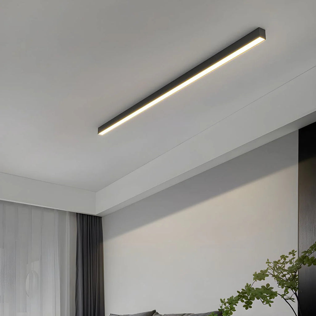 Ceiling LED Linear Light Minimalist Modern Style | Lumise