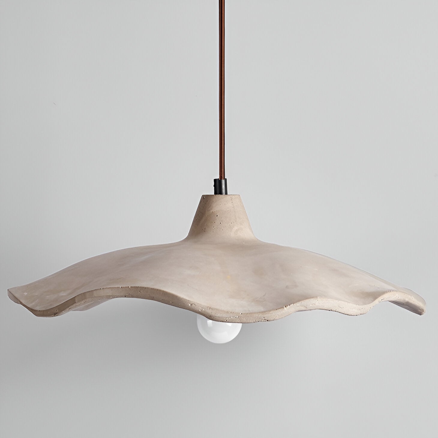 Cement Flower Pendant Light Nordic Minimalist Style | Lurveta