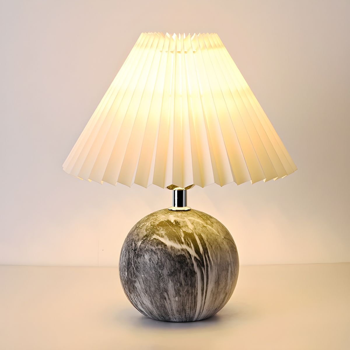 Ceramic Base Table Lamp with Cone Shade Modern | Kordale