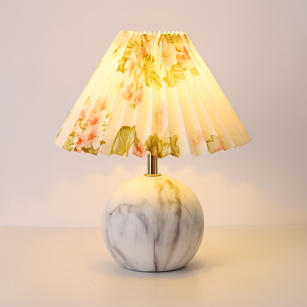 Ceramic Base Table Lamp with Cone Shade Modern | Kordale