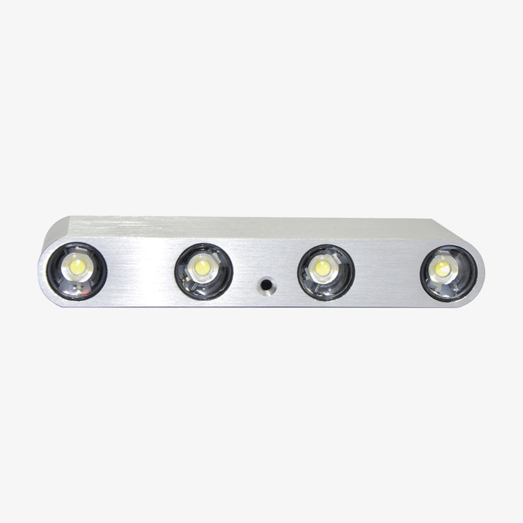 Chrome LED Wall Light for Modern Interior Spaces | Luminec