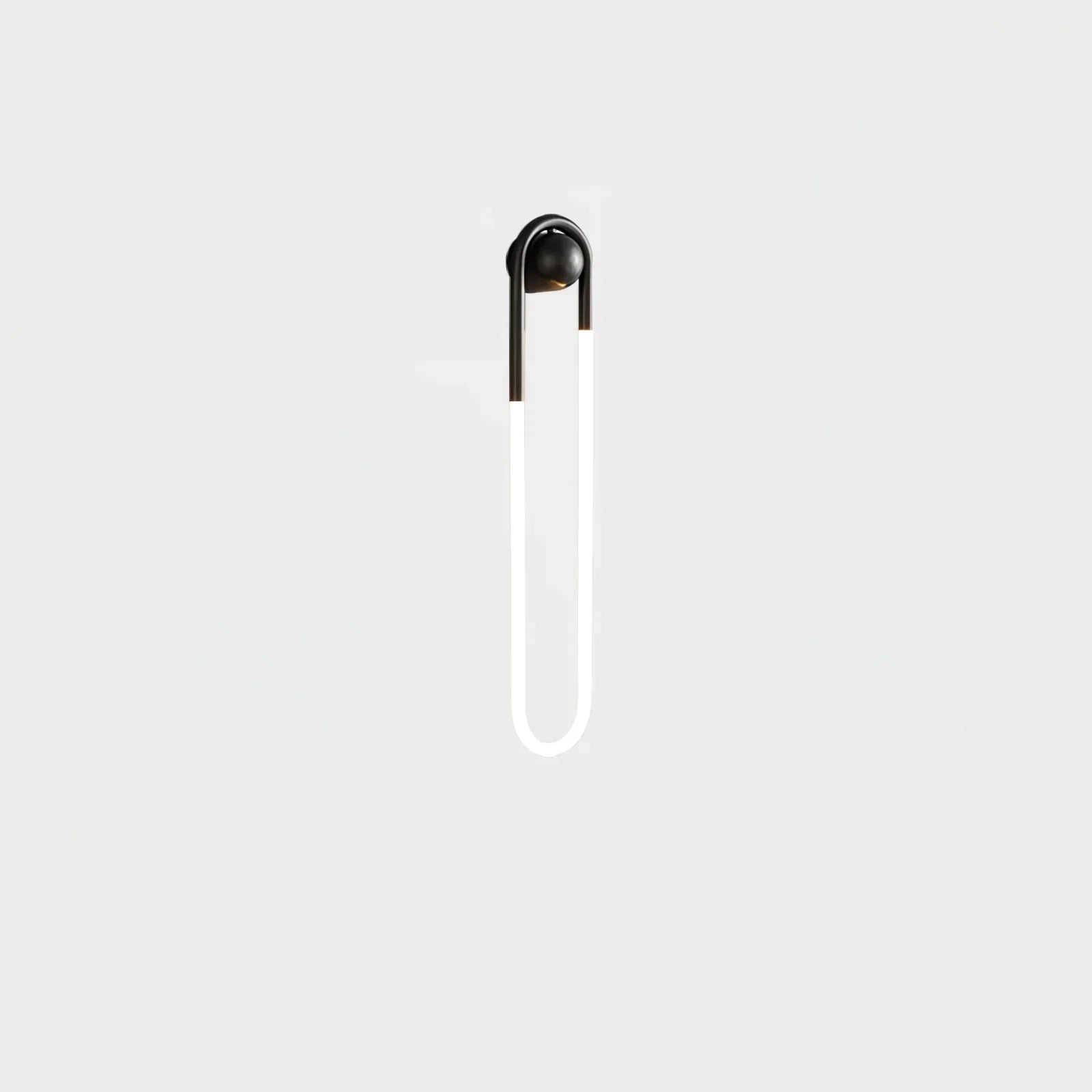 Contemporary Brass Loop LED Wall Light for Interiors | Loopra