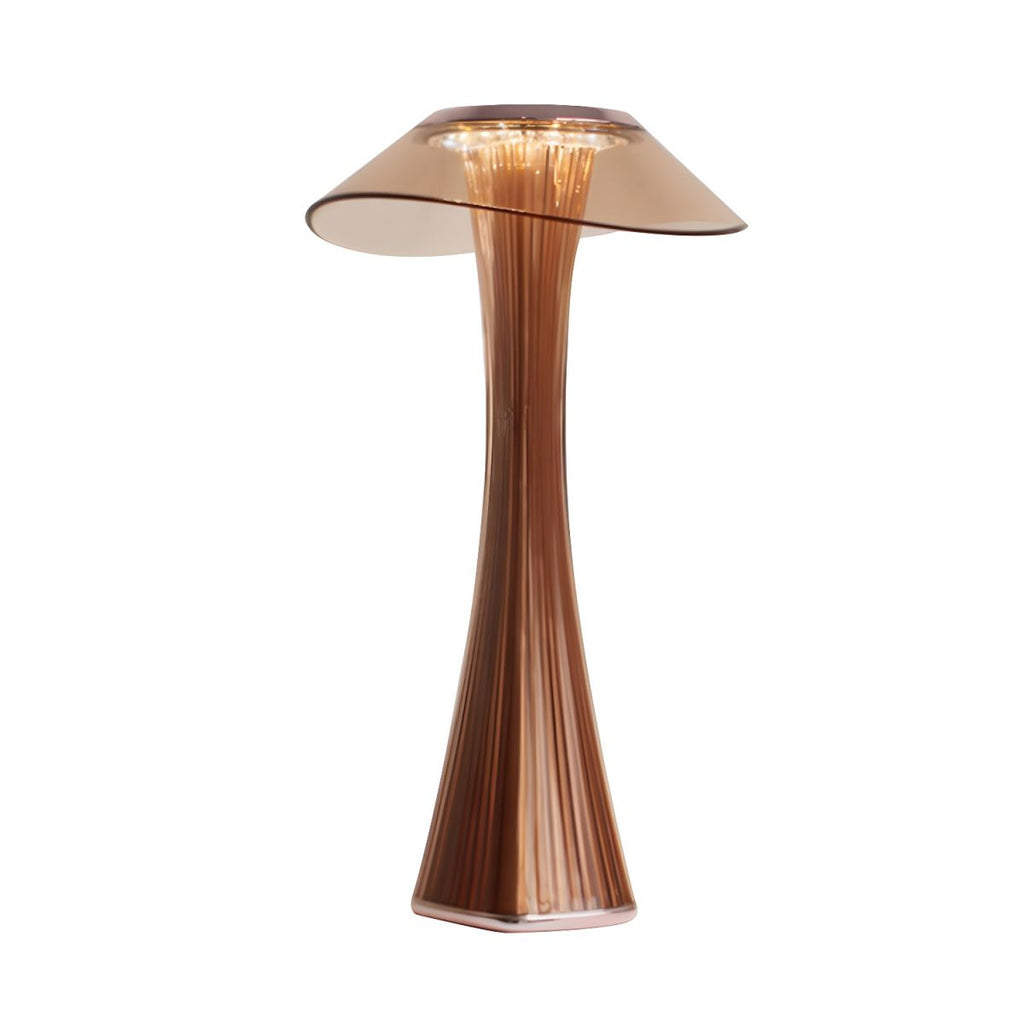 Contemporary Table Lamp with Acrylic Shade | Zarvon