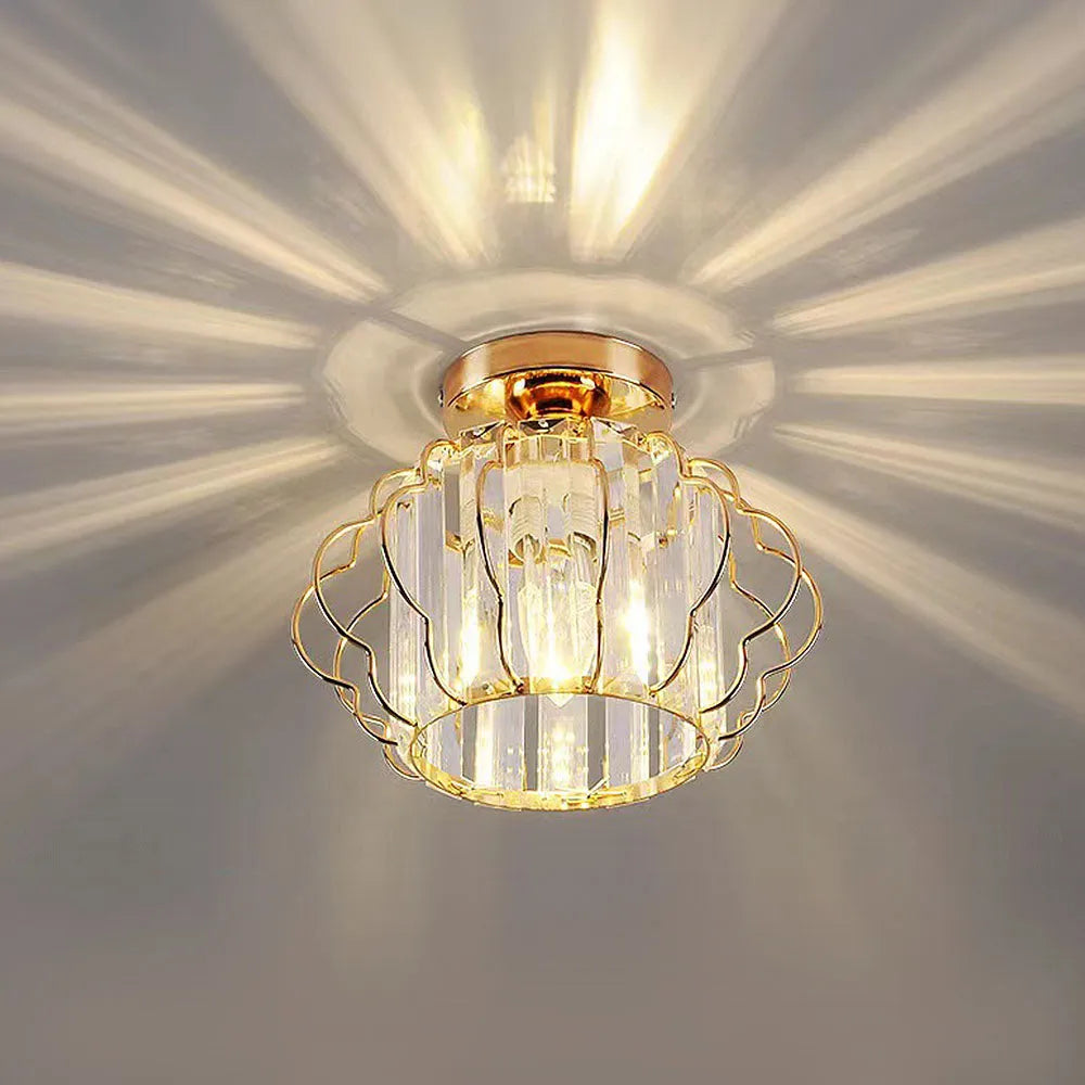 Crystal Ceiling Light Fixture for Modern Interiors | Virea
