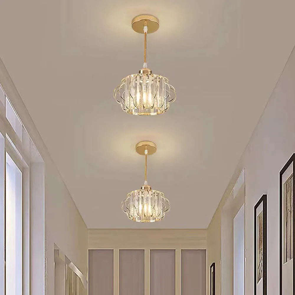 Crystal Ceiling Light Fixture for Modern Interiors | Virea