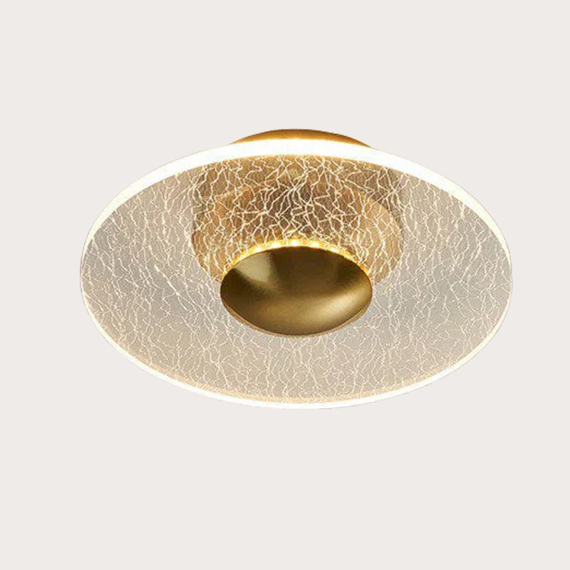 Dimmable LED Ceiling Light with Geometric Style | Luravix