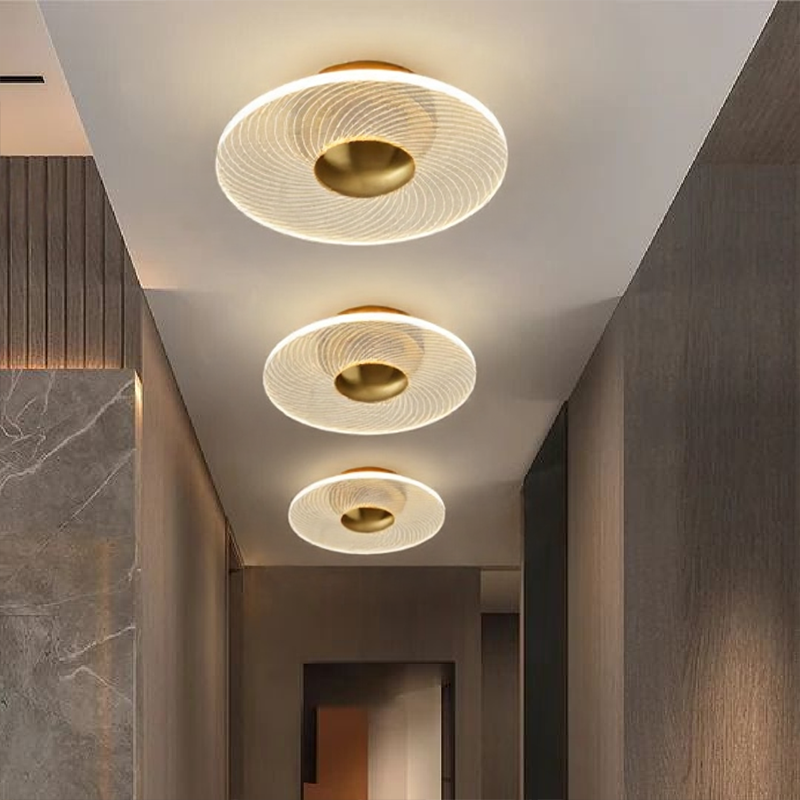 Dimmable LED Ceiling Light with Geometric Style | Luravix