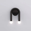 Double LED Metal Arc Wall Light for Modern Rooms | Xaviel