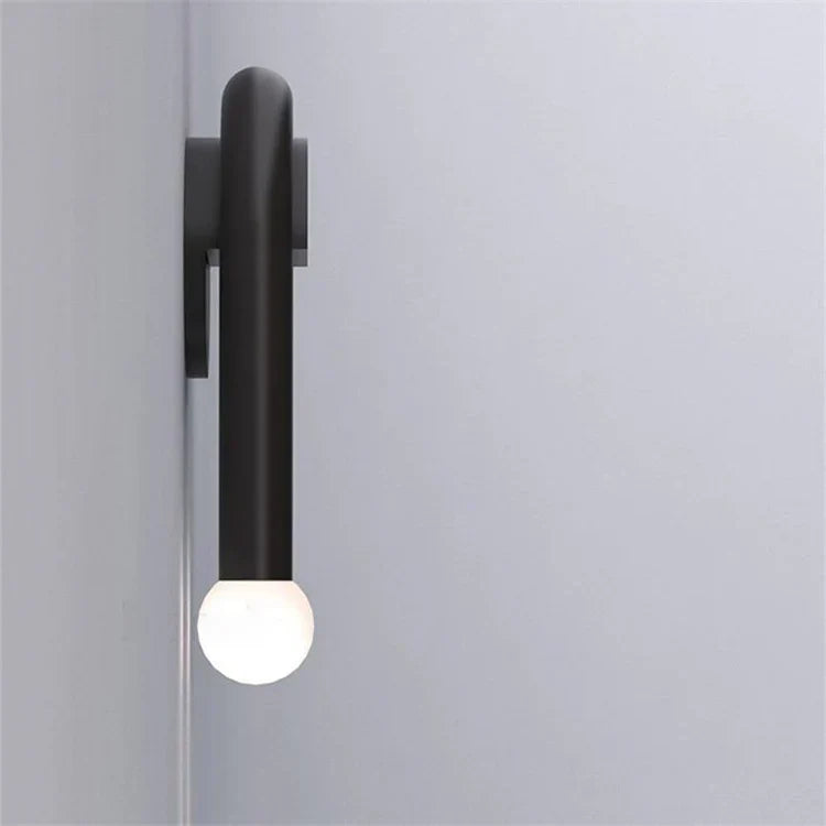 Double LED Metal Arc Wall Light for Modern Rooms | Xaviel