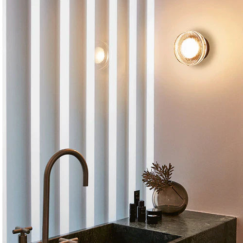 Glass Bubble Outdoor Wall Light Modern Design Fixture | Reniva