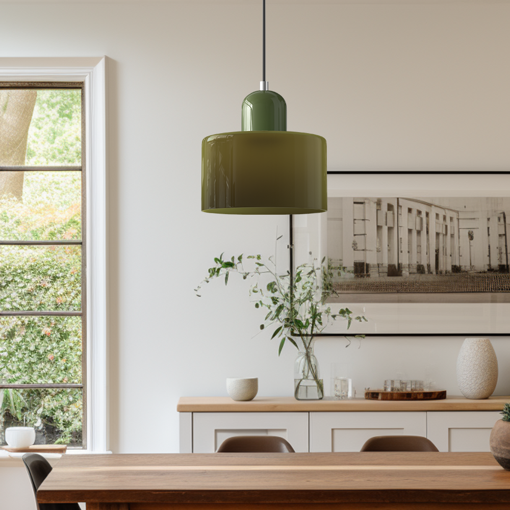 Glass Globe Pendant Light Nordic Minimal Industrial | Arienne