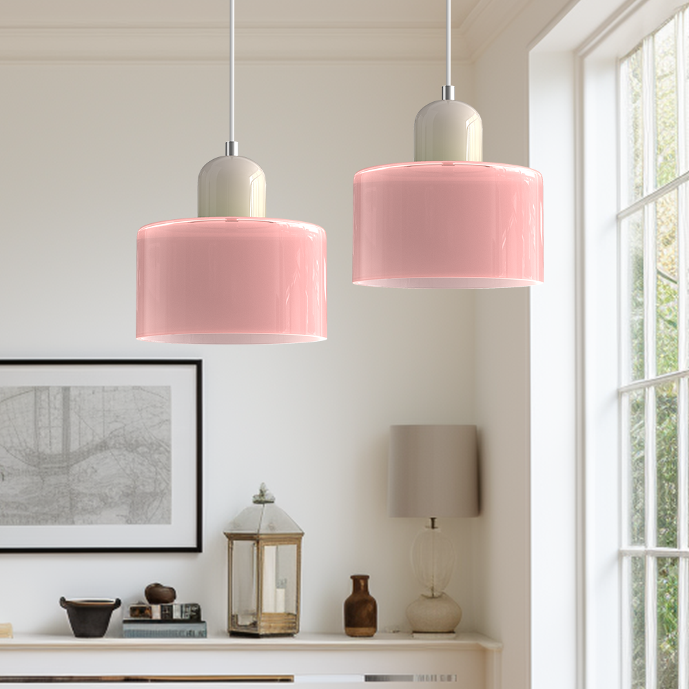 Glass Globe Pendant Light Nordic Minimal Industrial | Arienne