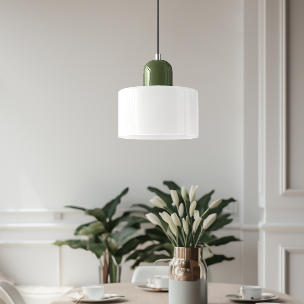 Glass Globe Pendant Light Nordic Minimal Industrial | Arienne