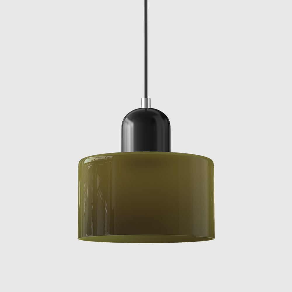 Glass Globe Pendant Light Nordic Minimal Industrial | Arienne