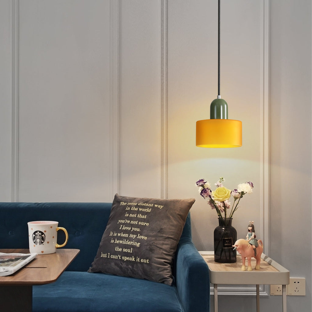 Glass Globe Pendant Light Nordic Minimal Industrial | Arienne