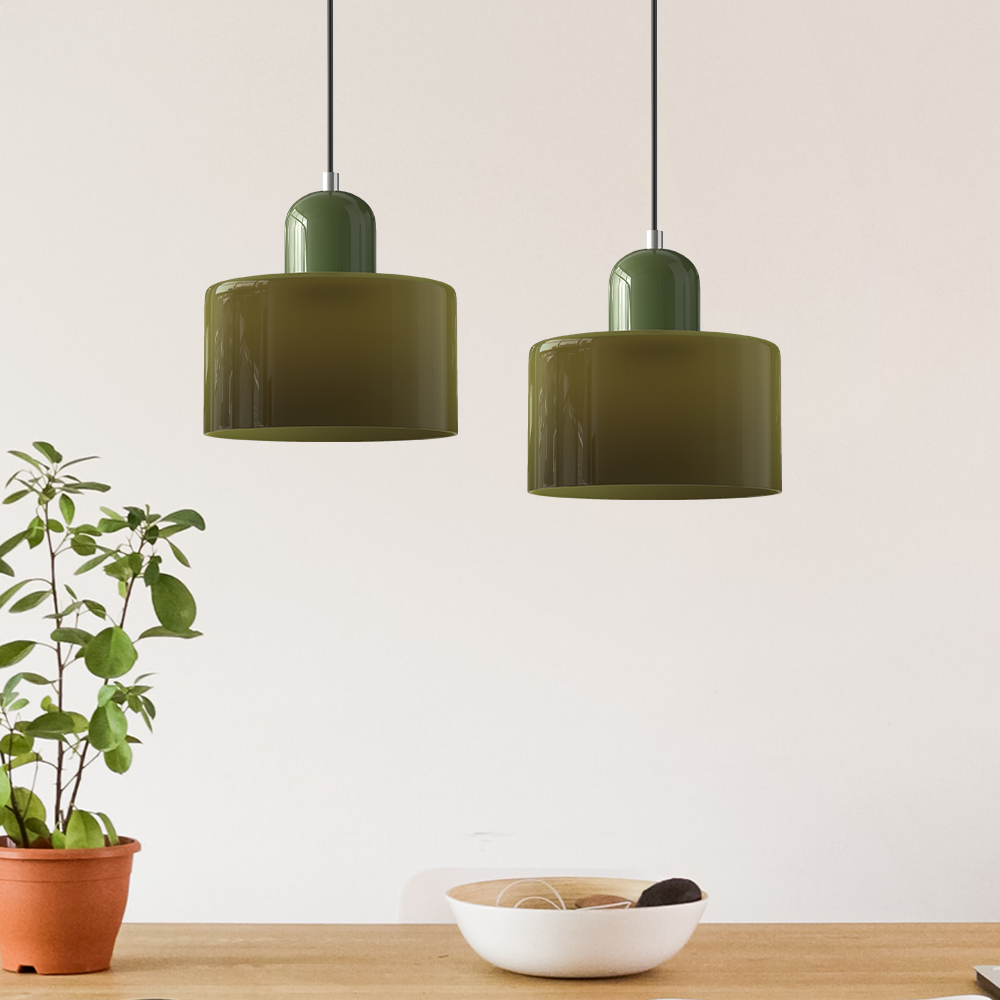 Glass Globe Pendant Light Nordic Minimal Industrial | Arienne