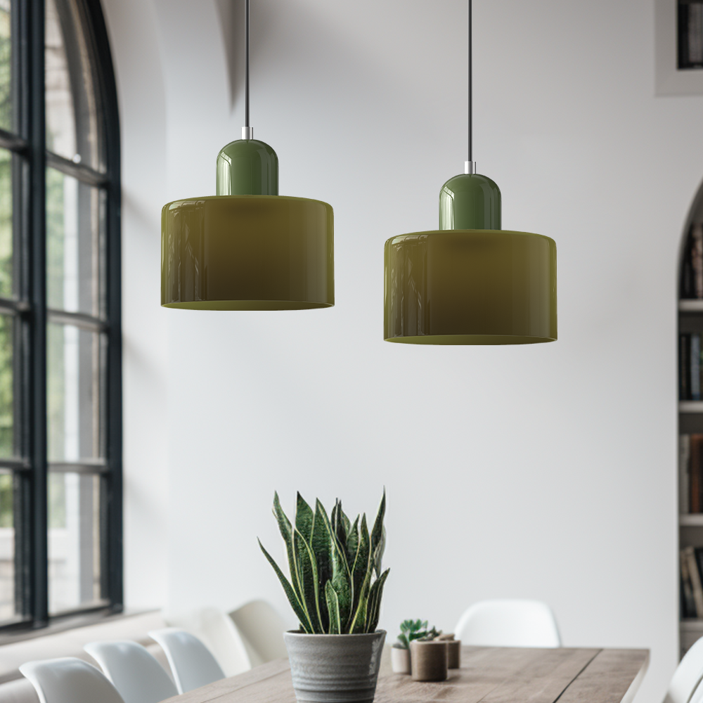 Glass Globe Pendant Light Nordic Minimal Industrial | Arienne