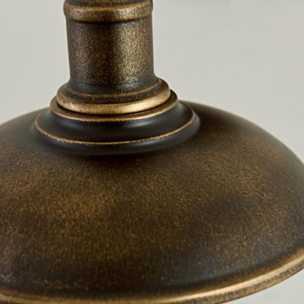 Industrial Iron Bowl Outdoor Gooseneck Wall Light | Ironova